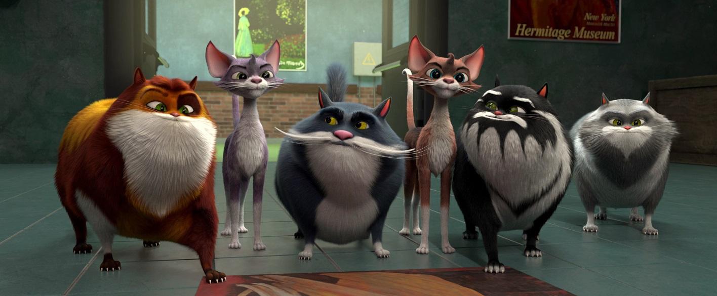 Mèo siêu quậy ở viện bảo tàng 2