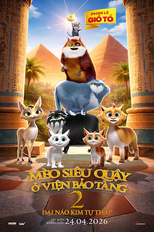 Mèo siêu quậy ở viện bảo tàng 2